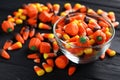 Halloween candy corns