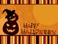 Halloween card Royalty Free Stock Photo