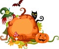 Halloween card Royalty Free Stock Photo