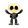 halloween character skeleton