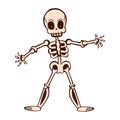 halloween character skeleton