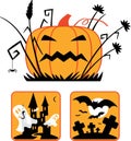Halloween collection Royalty Free Stock Photo