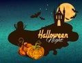 Halloween colored background