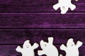 Halloween Cookie Background Royalty Free Stock Photo