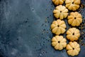 Halloween Cookie Background Royalty Free Stock Photo
