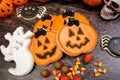 Halloween cookies Royalty Free Stock Photo