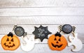 Halloween Cookies Royalty Free Stock Photo