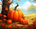 Halloween in the Country Royalty Free Stock Photo