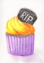 Halloween cupcake