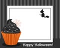 Halloween Cupcake Horizontal Frame [4]