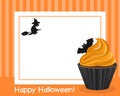 Halloween Cupcake Horizontal Frame [1]