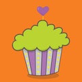 halloween cupcakes hearttop purple 03