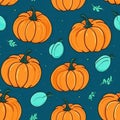 halloween cute patern seamless pattern background Royalty Free Stock Photo