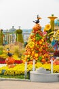 Halloween decoration at a theme park Royalty Free Stock Photo