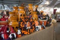 Halloween decorations for sale in a store, Trick or Treat sign