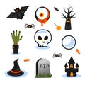 Halloween decorative collection.