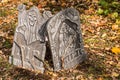Halloween decorative tombstones
