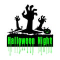 Halloween Night vector design