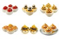 Halloween Deviled Eggs Decorated with Spooky Faces and Spiders Royalty Free Stock Photo