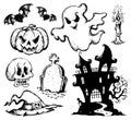 Halloween drawings collection 1