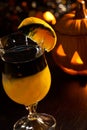 Halloween drinks - Rotten Pumpkin Cocktail