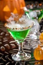 Halloween drinks - Witch Blood Martini