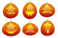 Halloween emoticon collection