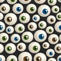 Halloween eyeballs Royalty Free Stock Photo