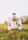 Halloween Family and Kids Holidays Concept Royalty Free Stock Photo