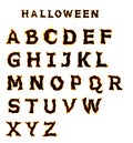 Halloween font