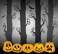 Halloween forest theme image 4