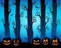 Halloween forest theme image 8