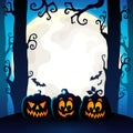 Halloween forest theme image 9