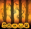 Halloween forest theme image 6