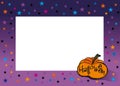 Halloween frame