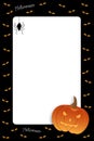 Halloween frame