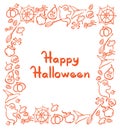 Yappy Halloween frame