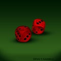 Halloween gamble dice