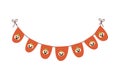 halloween garland ornament