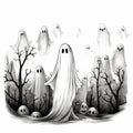 Halloween Ghost Korean