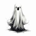 Halloween Ghost Retro