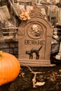 Halloween Graveyard Scene