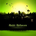 Halloween greeting card