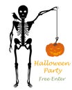 Halloween Greeting Card Royalty Free Stock Photo