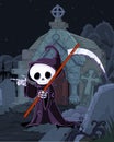 Halloween Grim Reaper Royalty Free Stock Photo