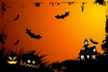 Halloween grunge background Royalty Free Stock Photo