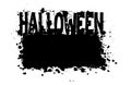 Halloween grungy background