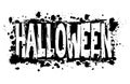 Halloween grungy background