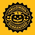 Halloween Guaranteed Pumpkin Seal