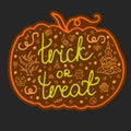 Halloween hand drawn text lettering